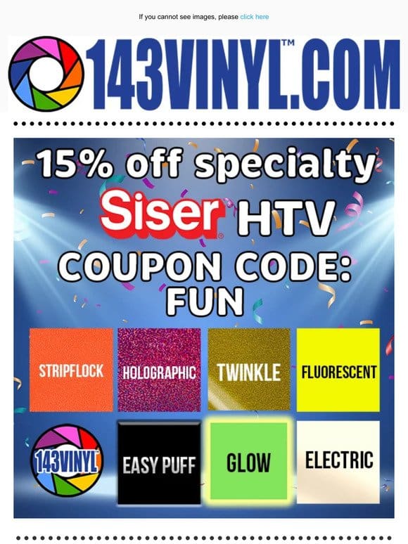 Specialty Siser Products on Sale Now!