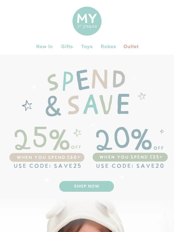 Spend & Save: Take 25% Off Your Next Gifting Spree