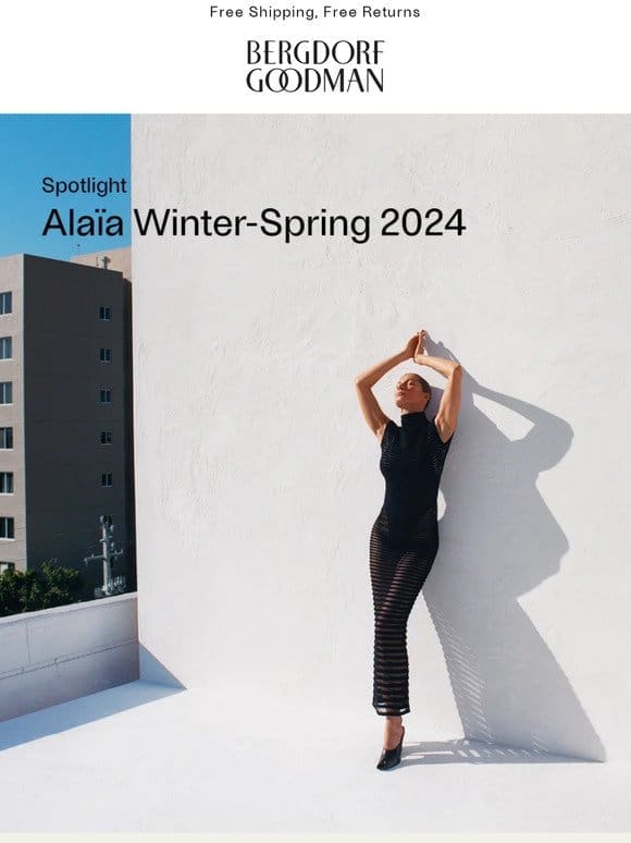 Spotlight: ALAÏA Winter-Spring 2024