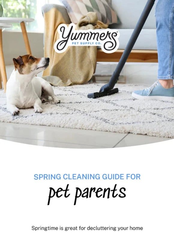 Spring Clean Your Pet’s World