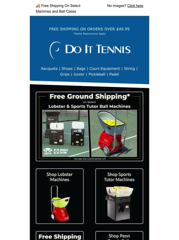 Spring Into Action With A New Tennis Ball Machine