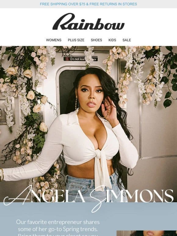 Spring It On With Angela Simmons