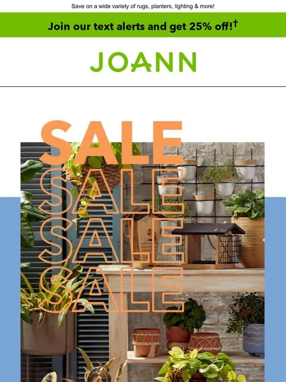Spring SALE   50% off outdoor decor!