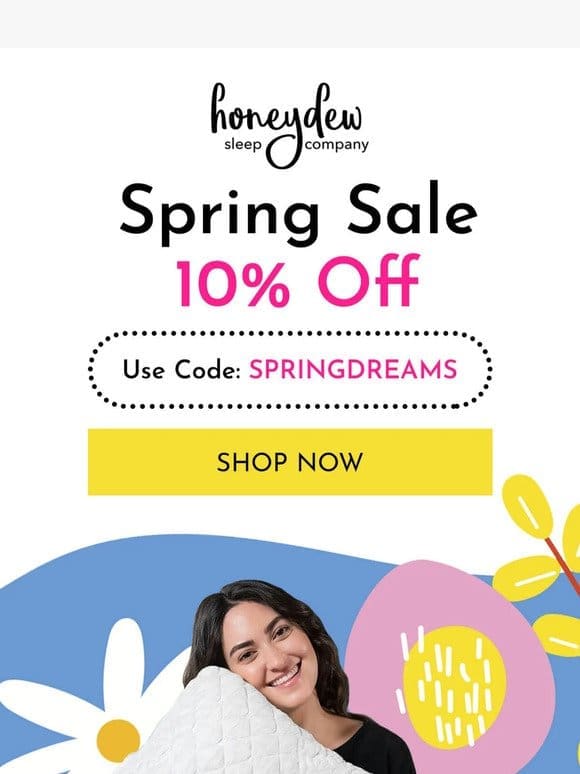 Spring Sale: -10%