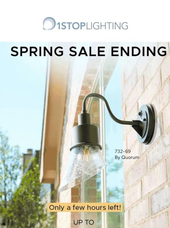 Spring Sale Ends TONIGHT!