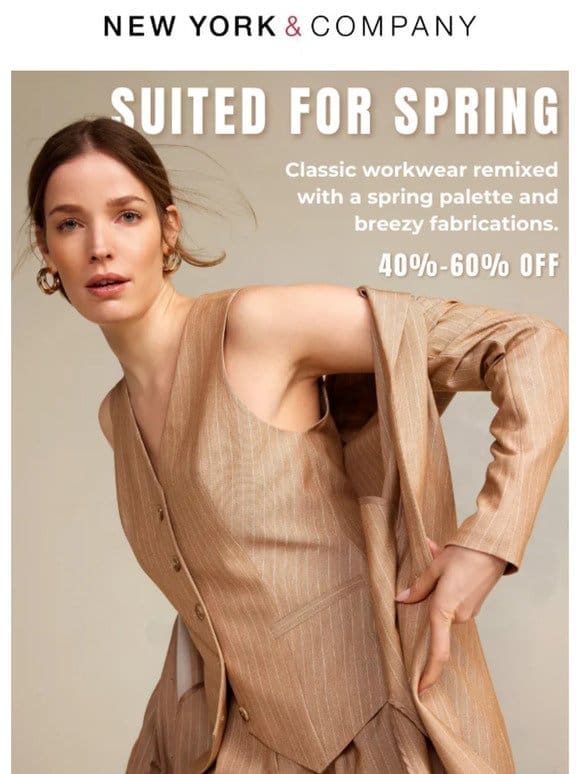 Spring Suiting Re-Imagined? New Sets For Your 9-5 AND 5-9!