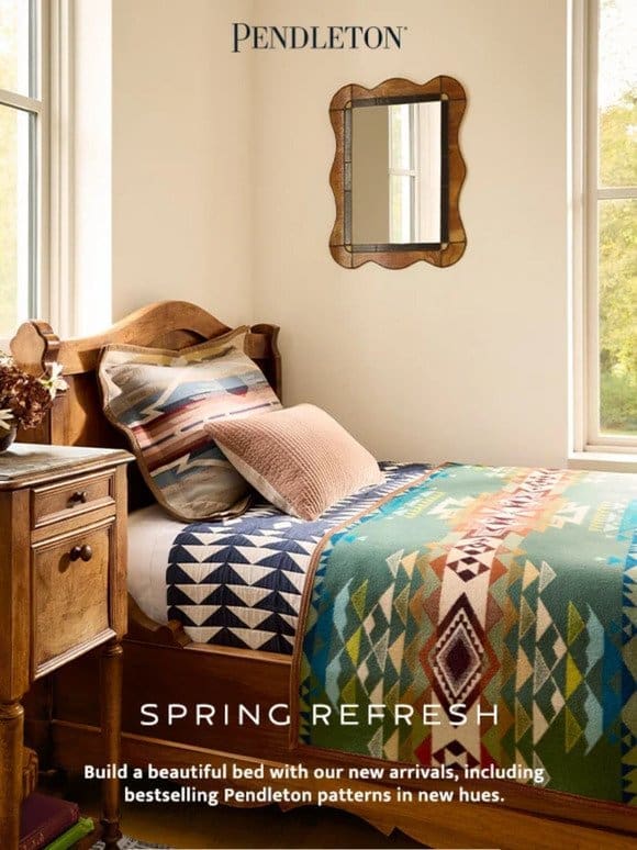 Spring bedding is here