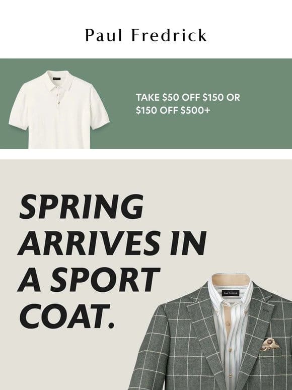Spring event， jacket required.