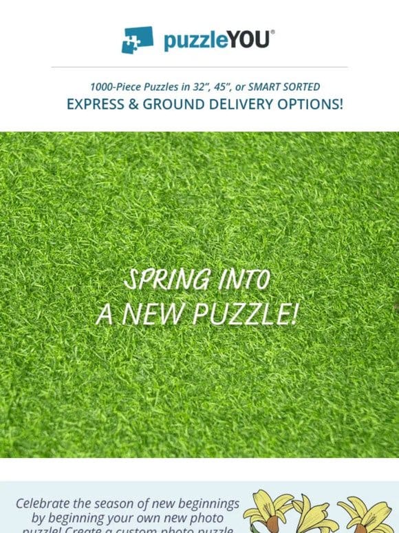 Spring is here! Celebrate with a new puzzle.