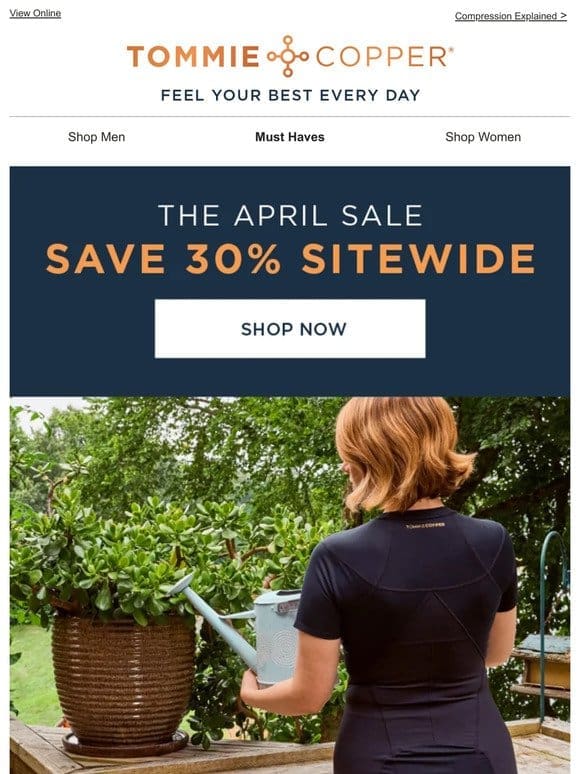 Spring’s Best Sale | 30% off Sitewide