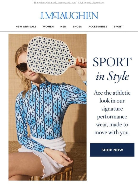 Spring’s Winning Looks: New Sport Is Here