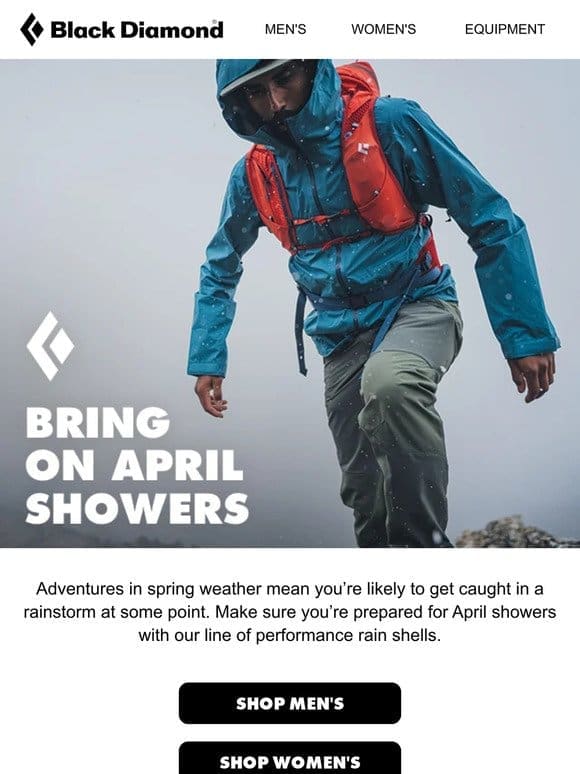 Stay Dry in Spring Showers