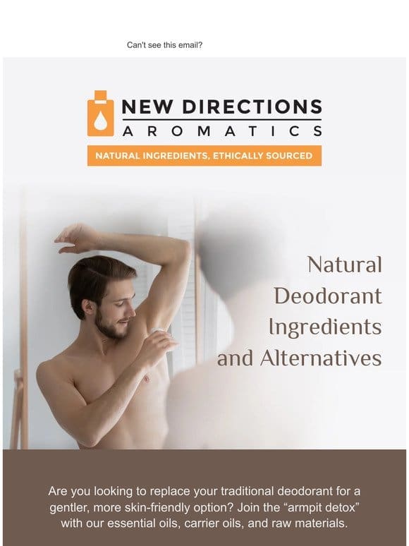 Stay Fresh This Spring with Natural Deodorant Alternatives