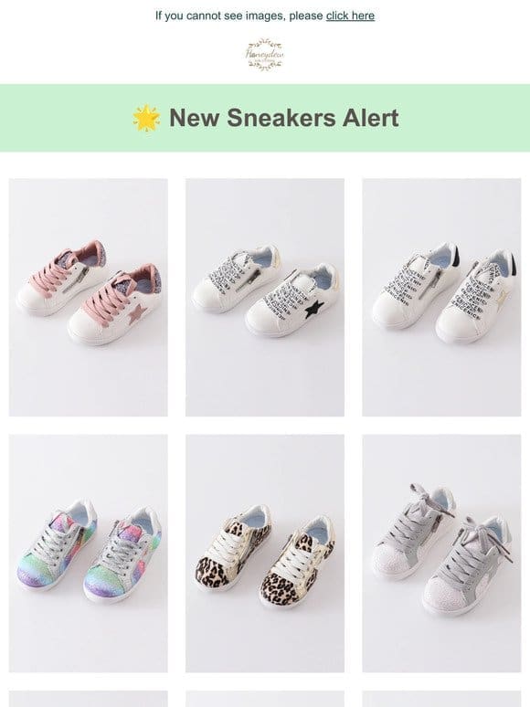 Step Into Style: New Sneakers for Kids!