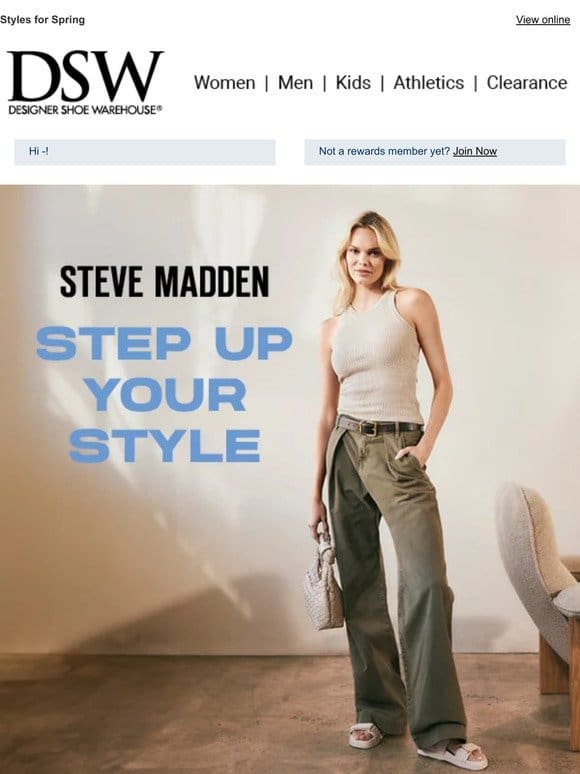 Steve Madden looks good on you ❤️