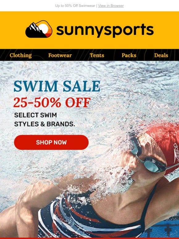 Stock Up for Summer: Swim Sale Is On!