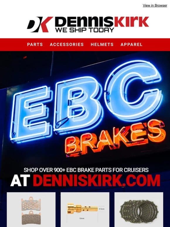 Stopping power that saves lives – EBC brakes has you covered