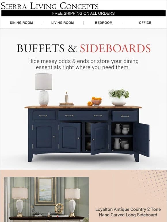 Storage Never Looked This Good: Shop Our Top Sideboards Today!