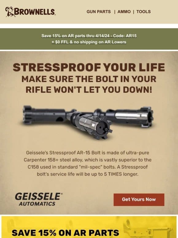 Stressproof your life & your AR