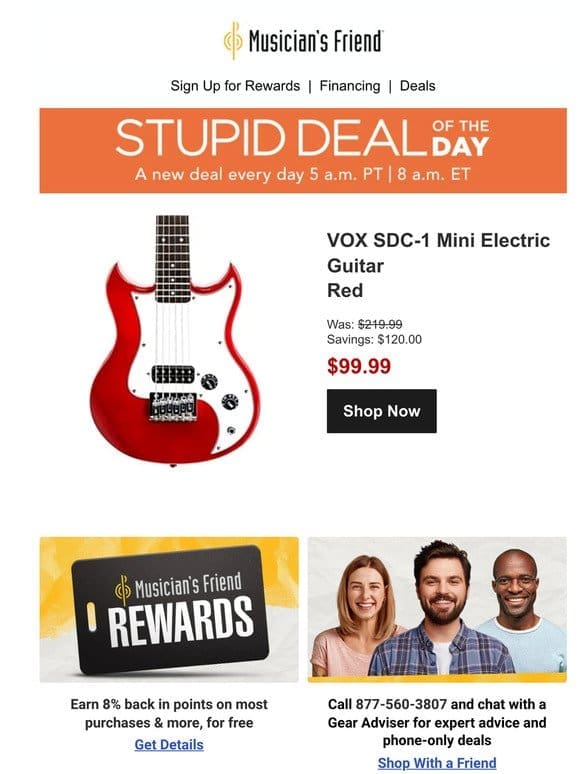 Stupid Deal of the Day now available!