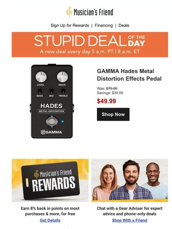 Stupid Deal of the Day now available!