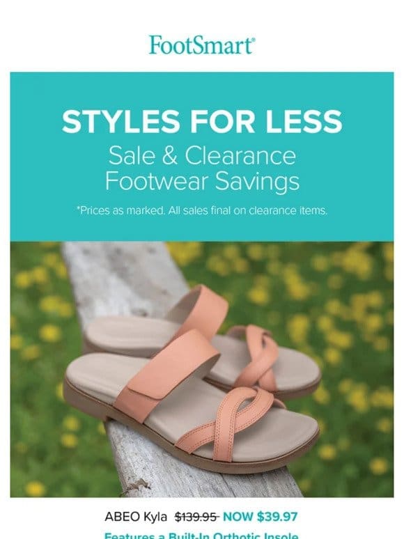 Styles for Less that Look and Feel Great!