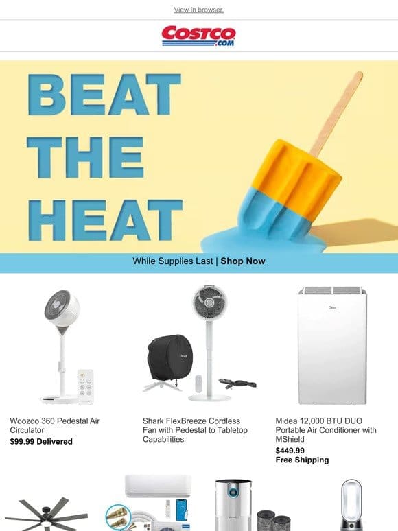 Summer Heat Solutions: Shop Fan and AC Deals Now!