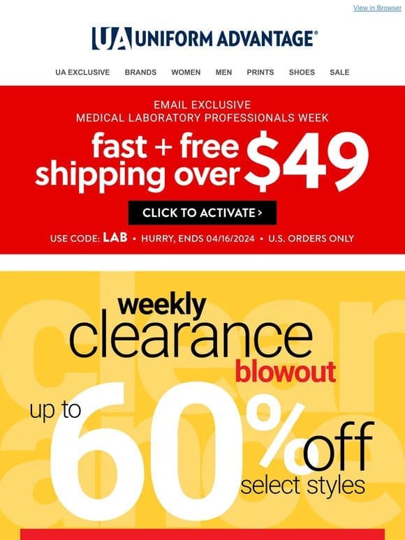 Sunday FUN day! CLEARANCE up to 60% off