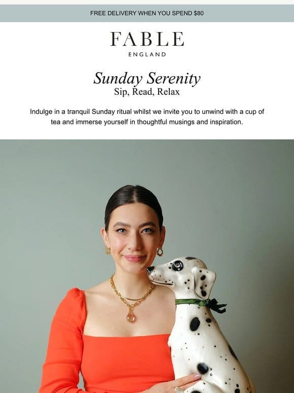 Sunday Serenity: Sip， Read， Relax