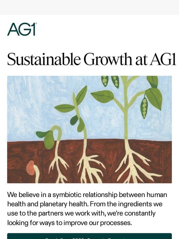 Sustainable growth at AG1
