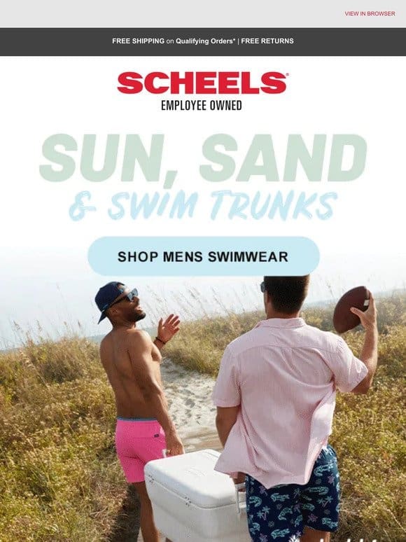 Swim Is In: Chubbies， SAXX & More