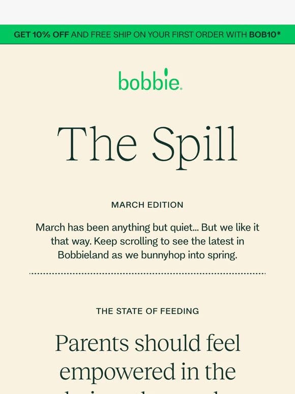 THE SPILL   March Edition