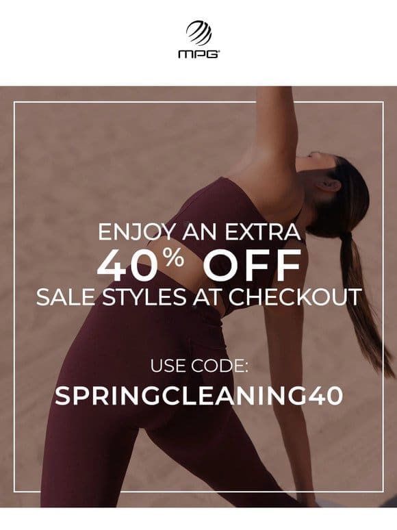 THE SPRING CLEANING SALE is on a Roll
