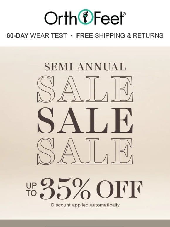 TODAY: Up to 35% off