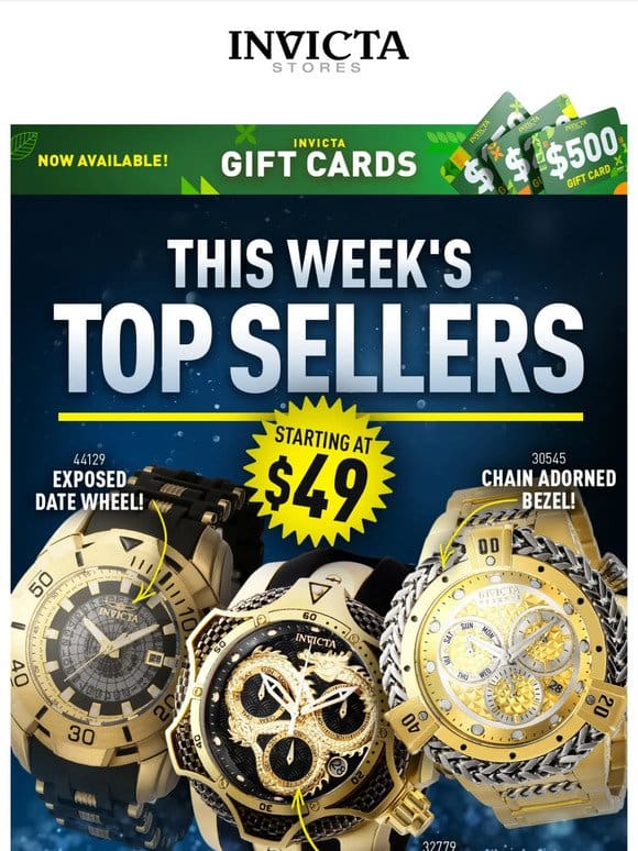 TOP✨SELLERS Watches AT $49 ❗️