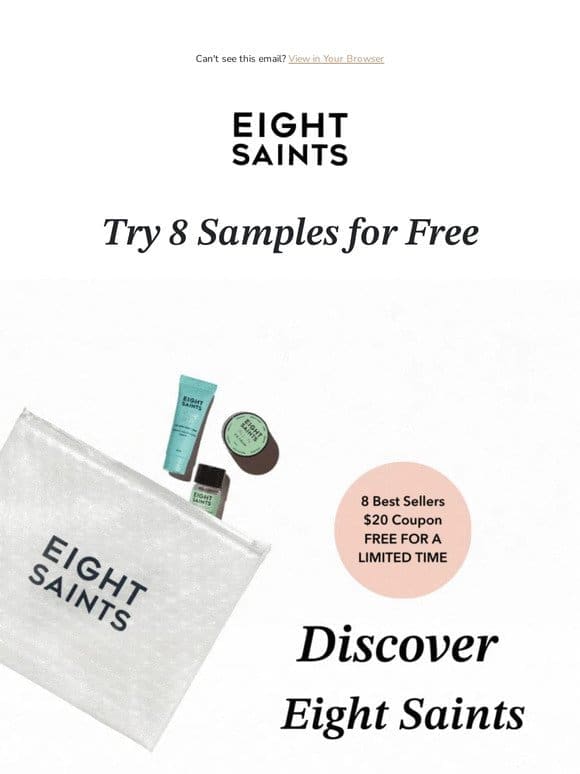 Take a peek at your free samples