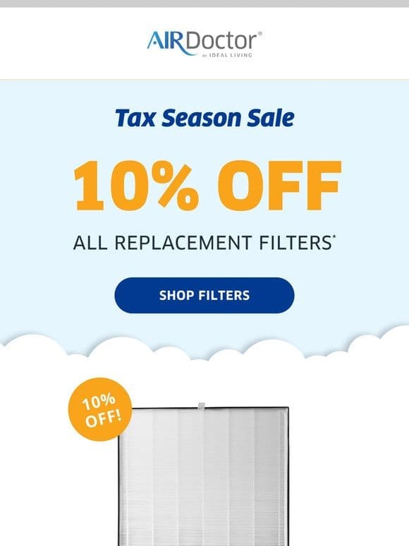 Tax Season Sale Starts Now!