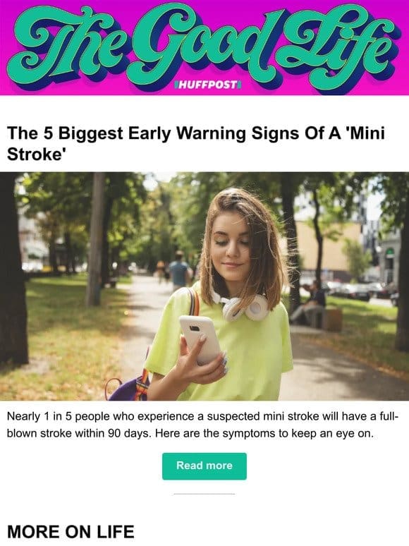 The 5 biggest warning signs of a “mini stroke”