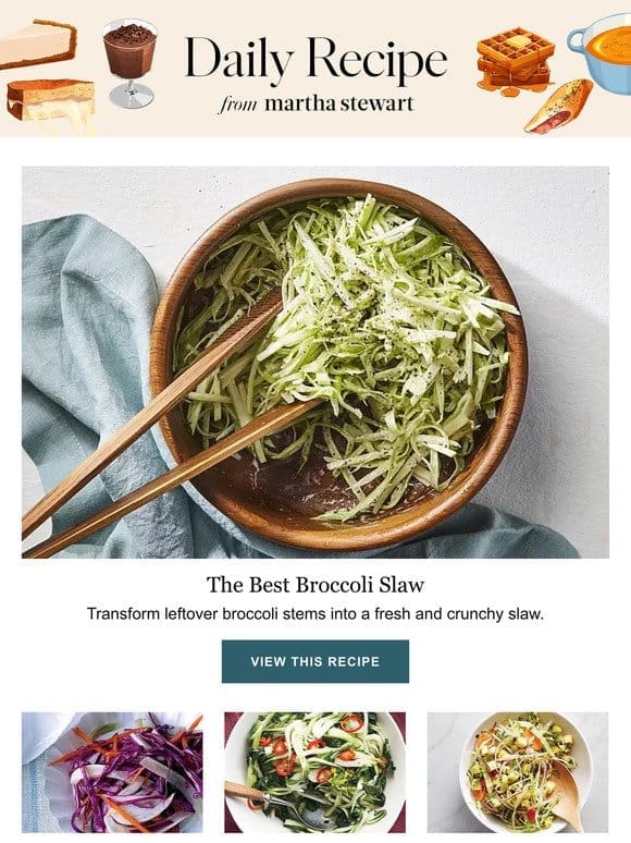 The Best Broccoli Slaw