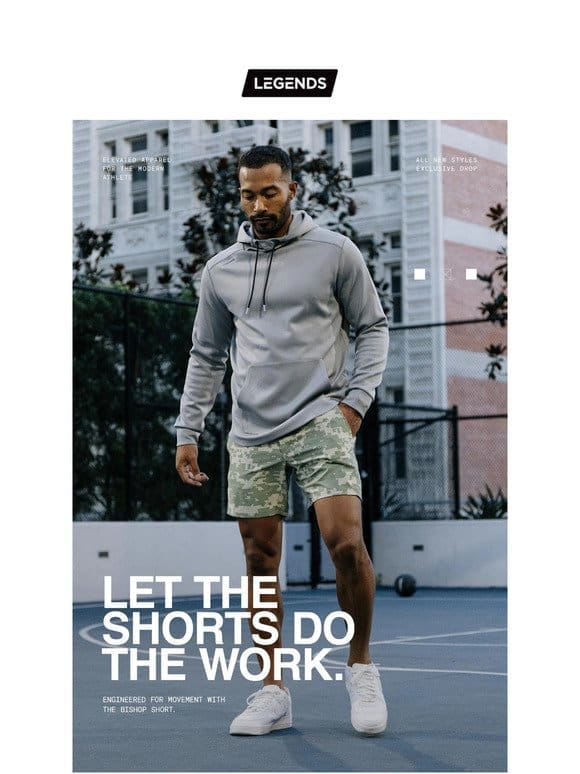 The Bishop Short | Engineered for Movement