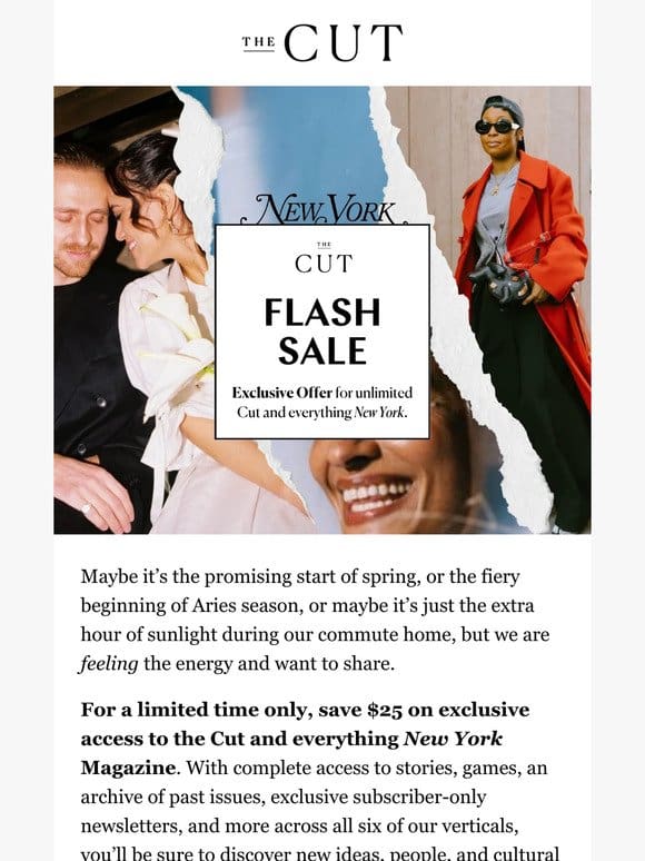 The Cut’s Flash Sale Is Here!