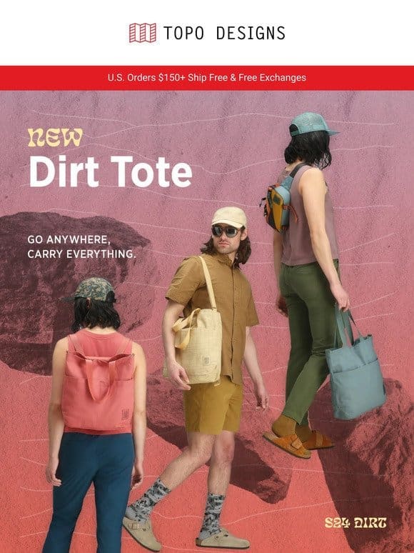 The Dirt Tote: A Versatile Daily Carry
