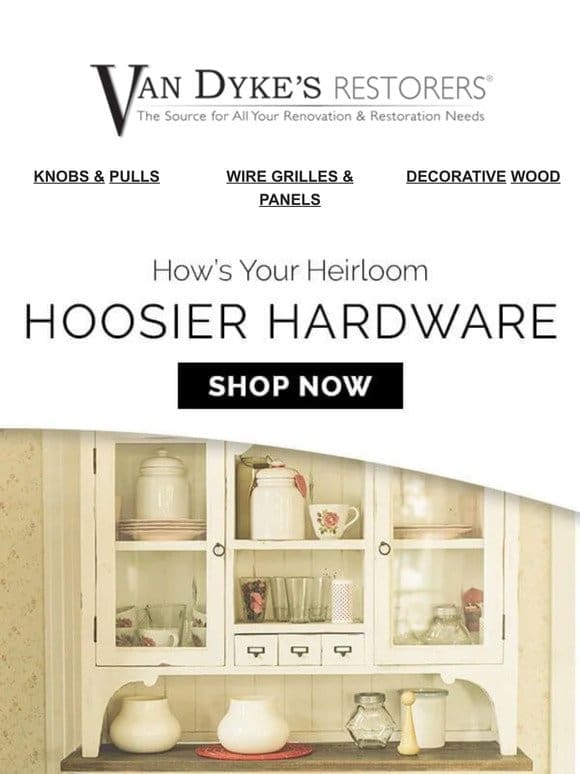 The Hardworking Hoosier Cabinet