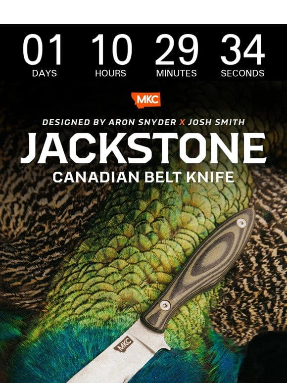 The Jackstone Canadian Belt Knife Returns Tomorrow!