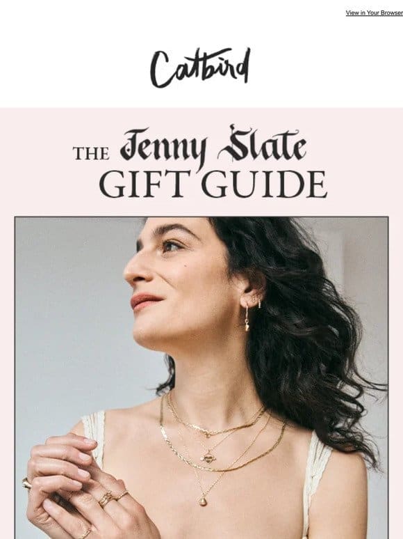 The Jenny Slate Gift Guide
