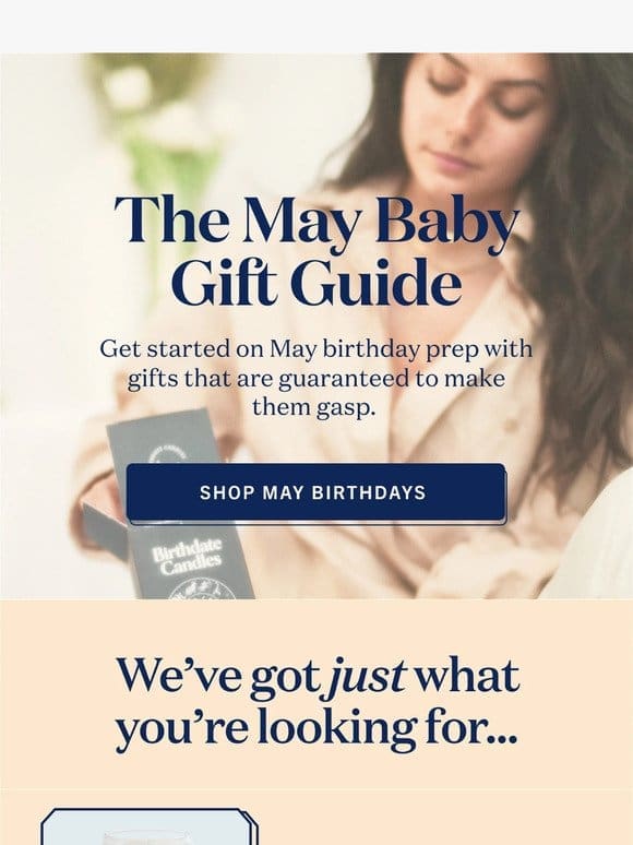 The May Baby Gift Guide