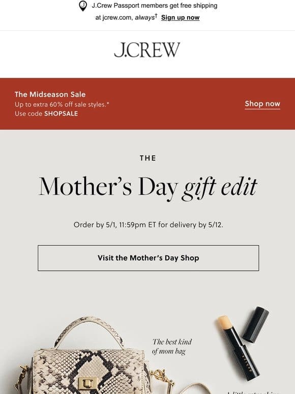 The Mother’s Day gift edit
