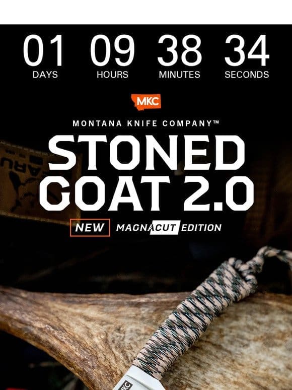 The NEW Magnacut Stoned Goat 2.0 Arrives Tomorrow!