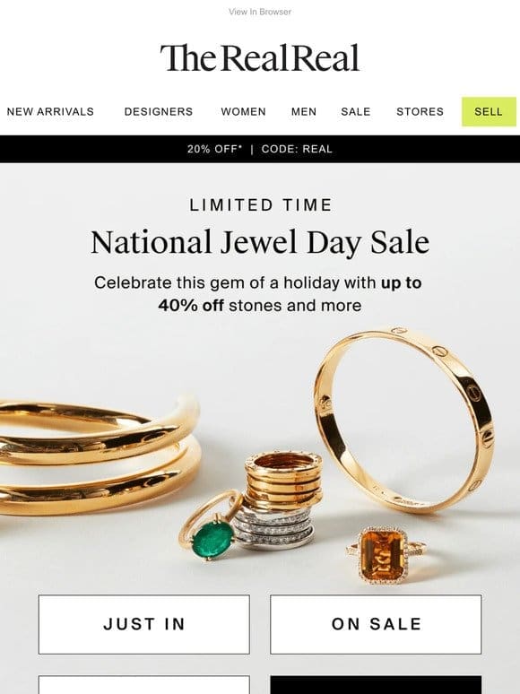 The National Jewel Day Sale