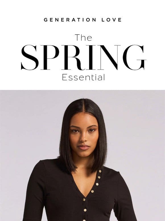 The Need-Now Spring Staple